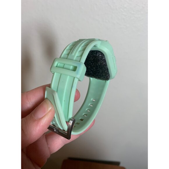 Apple Series 5 14mm Watch Bands 3 pack Preowned Green White Blue - Picture 3 of 3